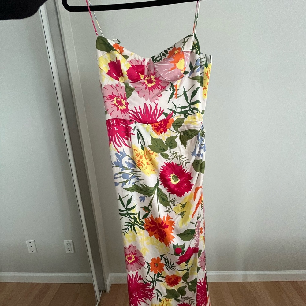 Reformation Silk Marguerite Dress NWOT